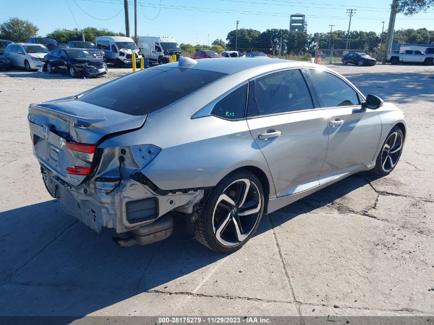 2019 HONDA ACCORD SPORT - 1HGCV1F31KA142152