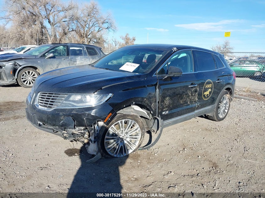 VIN 2LMPJ8LR3HBL45943 2017 LINCOLN MKX RESERVE