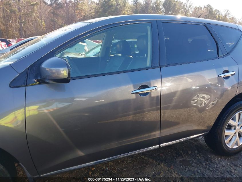 2014 NISSAN MURANO S - JN8AZ1MU0EW420993