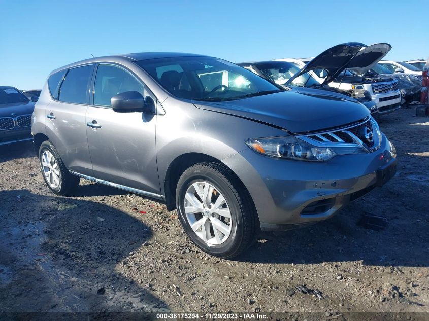 2014 NISSAN MURANO S - JN8AZ1MU0EW420993
