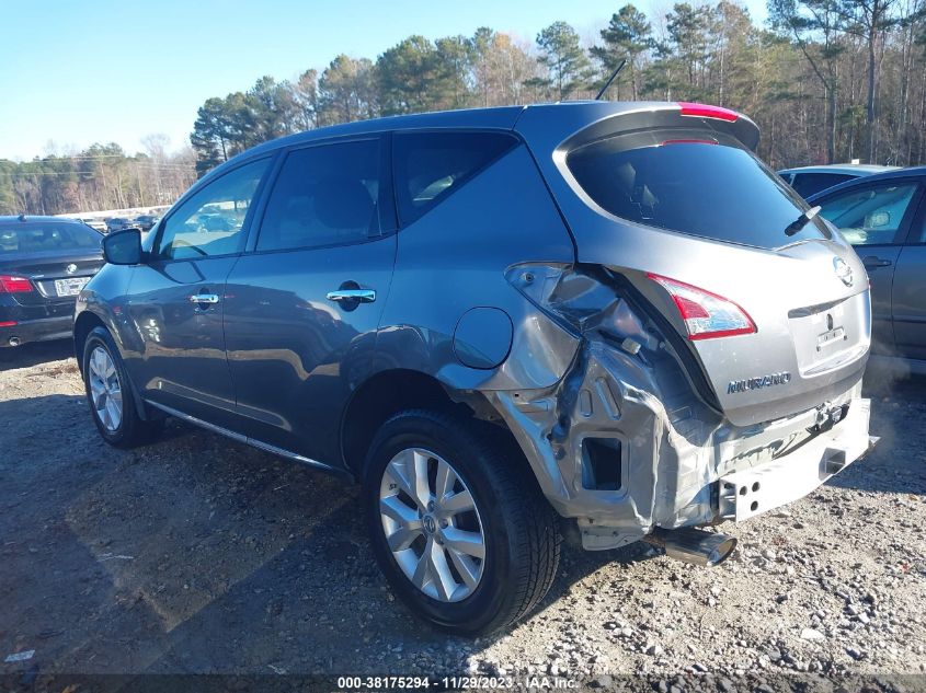 2014 NISSAN MURANO S - JN8AZ1MU0EW420993