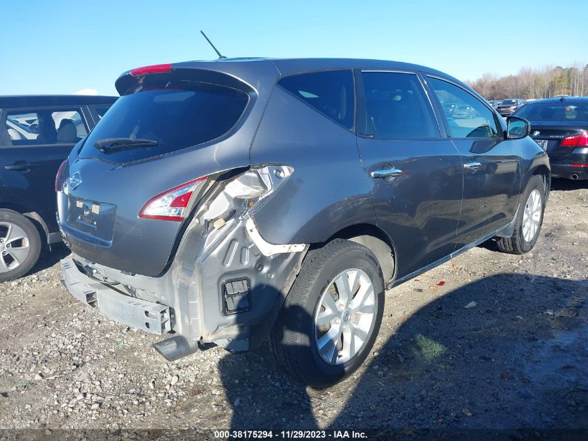 2014 NISSAN MURANO S - JN8AZ1MU0EW420993