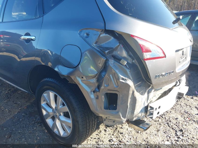 2014 NISSAN MURANO S - JN8AZ1MU0EW420993