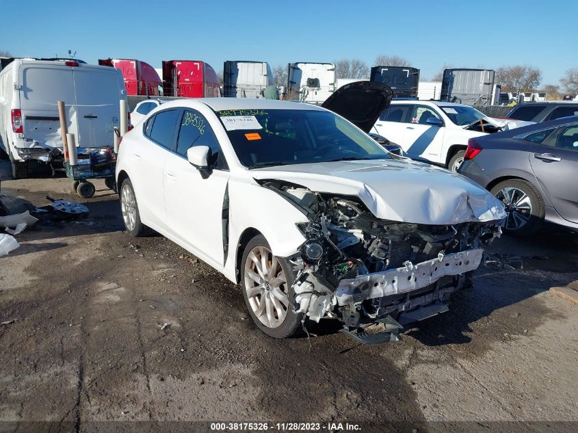 2014 MAZDA MAZDA3 S TOURING - JM1BM1V32E1188933