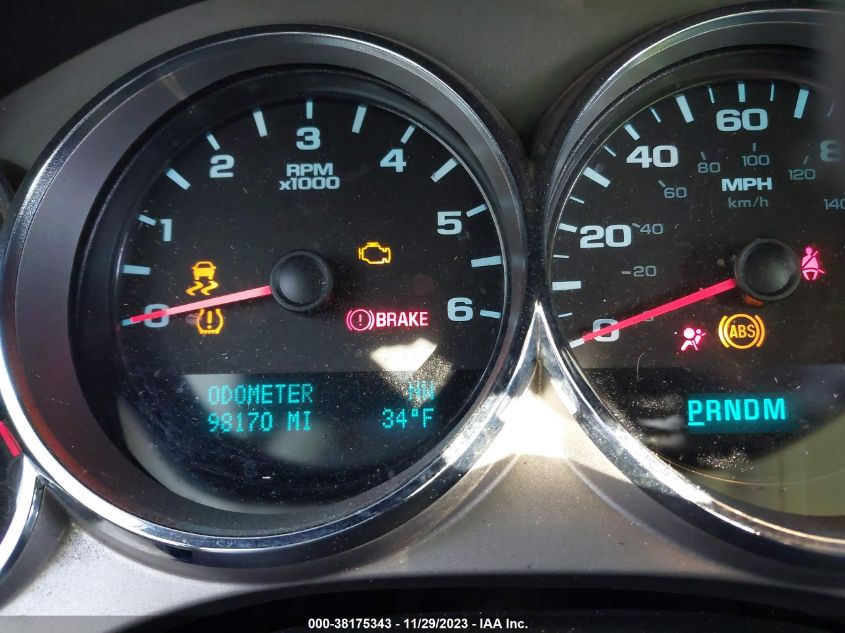 2013 CHEVROLET SILVERADO 1500 LT - 1GCRKSE70DZ352600