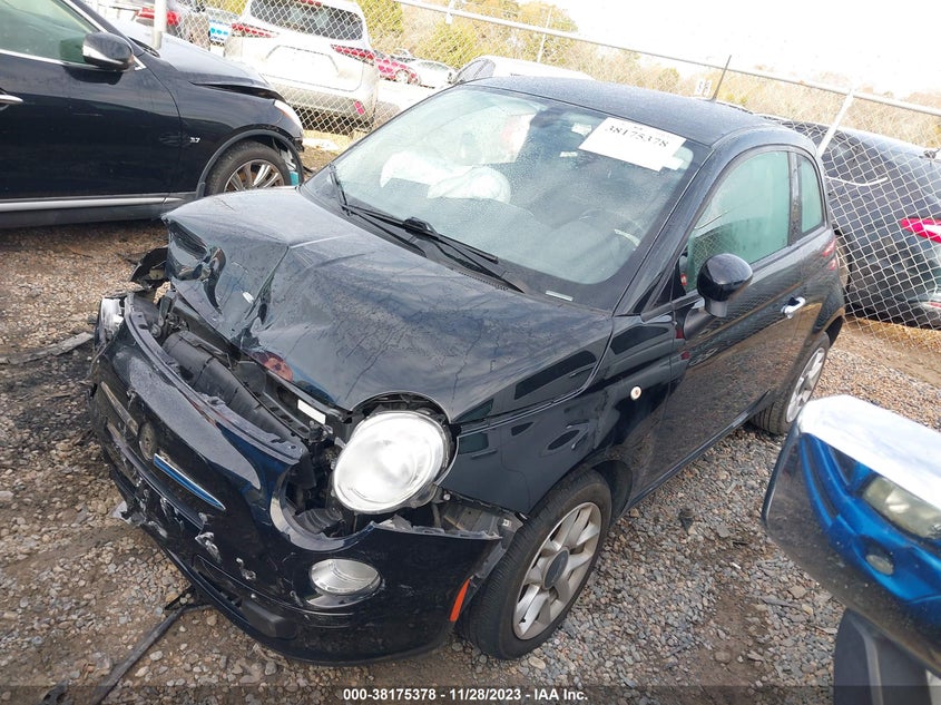 VIN 3C3CFFKRXHT526259 2017 FIAT 500 POP