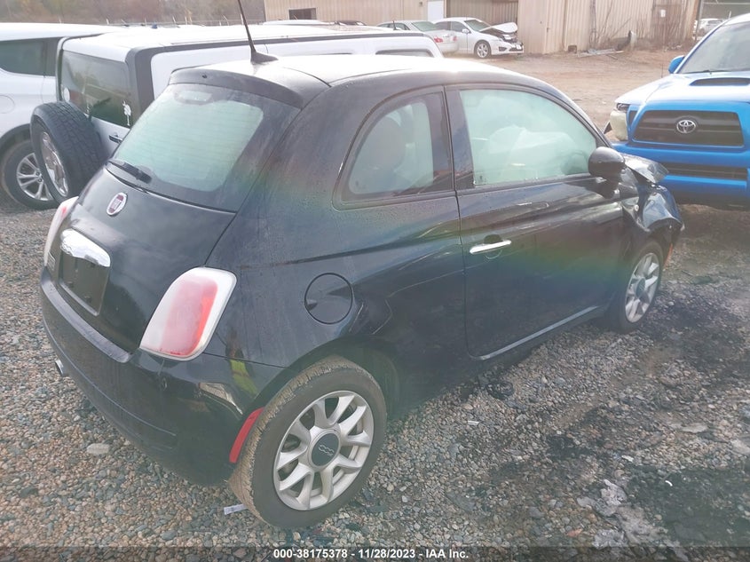 VIN 3C3CFFKRXHT526259 2017 FIAT 500 POP