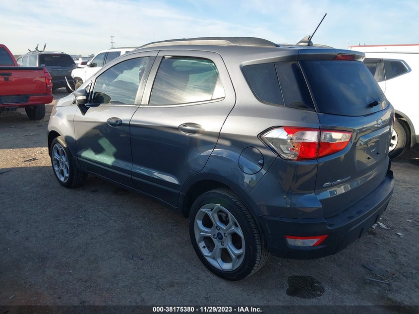 VIN MAJ3S2GE1MC448696 2021 FORD ECOSPORT SE