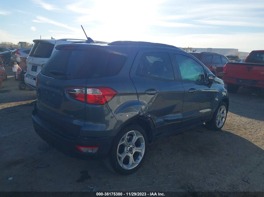 VIN MAJ3S2GE1MC448696 2021 FORD ECOSPORT SE