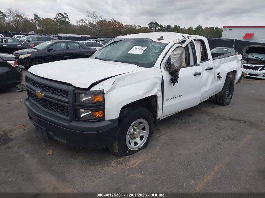 2015 CHEVROLET SILVERADO 1500 WT - 1GCRCPEH4FZ426073