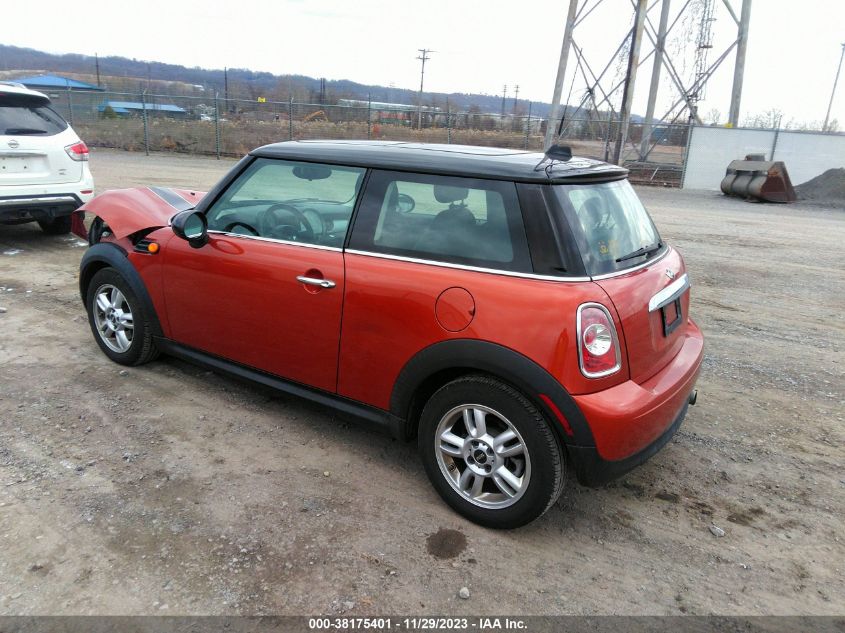 2013 MINI HARDTOP COOPER - WMWSU3C5XDT691058