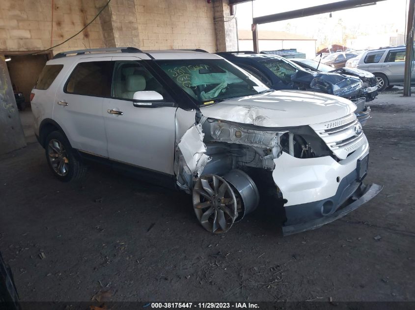 2013 FORD EXPLORER LIMITED - 1FM5K8F87DGC89138