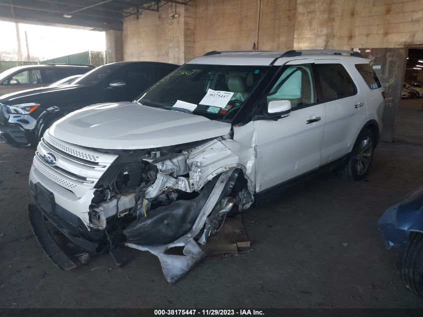 2013 FORD EXPLORER LIMITED - 1FM5K8F87DGC89138