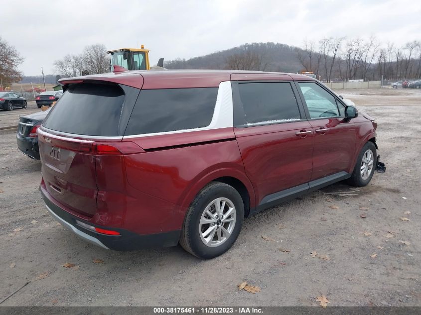 2023 KIA CARNIVAL MPV LX SEAT PACKAGE KNDNB4H3XP6212076