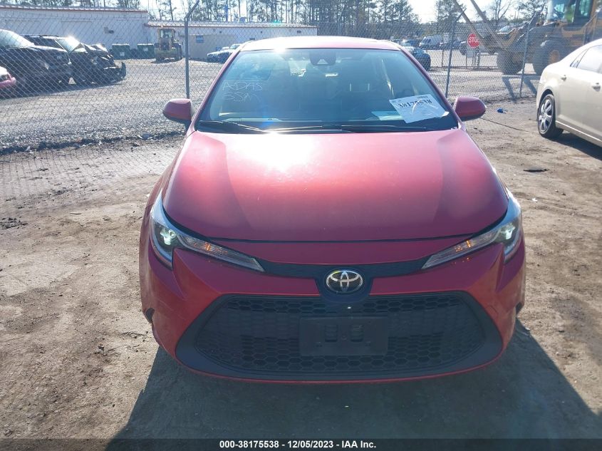 2020 TOYOTA COROLLA LE - JTDHPRAE6LJ032639