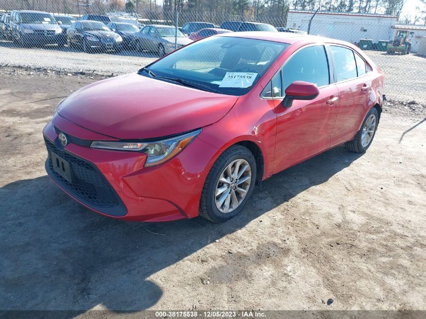 2020 TOYOTA COROLLA LE - JTDHPRAE6LJ032639