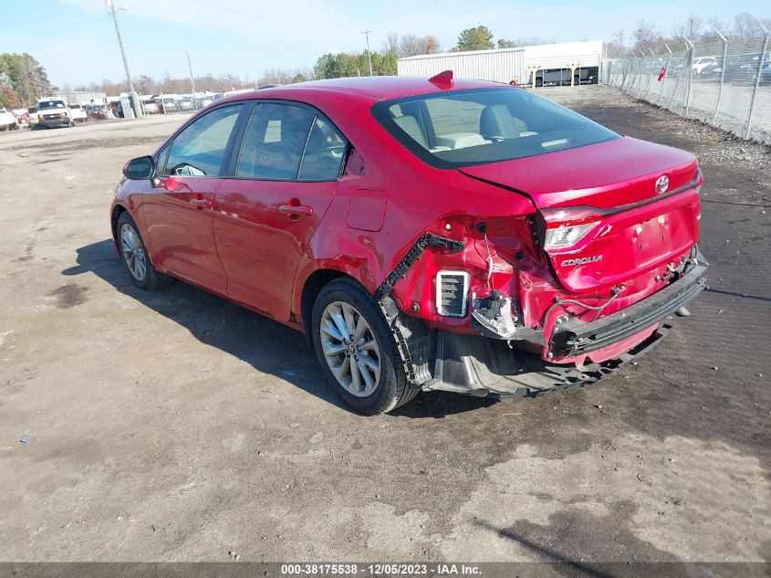 2020 TOYOTA COROLLA LE - JTDHPRAE6LJ032639