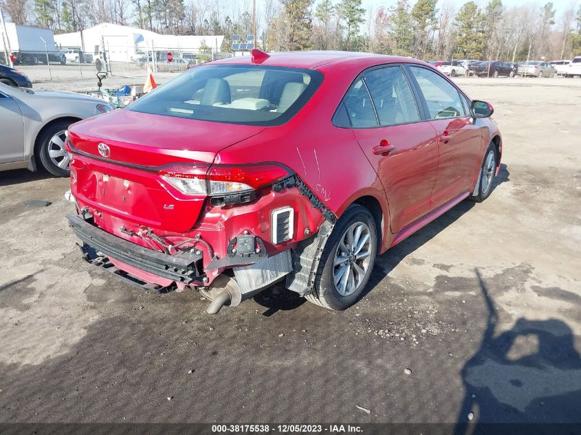 2020 TOYOTA COROLLA LE - JTDHPRAE6LJ032639