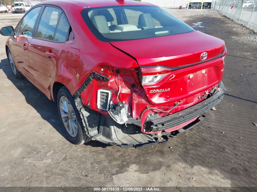 2020 TOYOTA COROLLA LE - JTDHPRAE6LJ032639