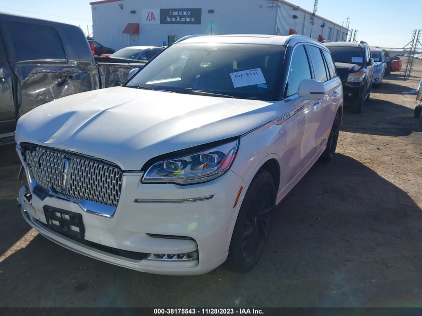 VIN 5LM5J7XC8MGL04095 2021 LINCOLN AVIATOR RESERVE