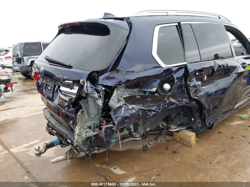 2022 BMW X7 XDRIVE40I 5UXCW2C0XN9M76941