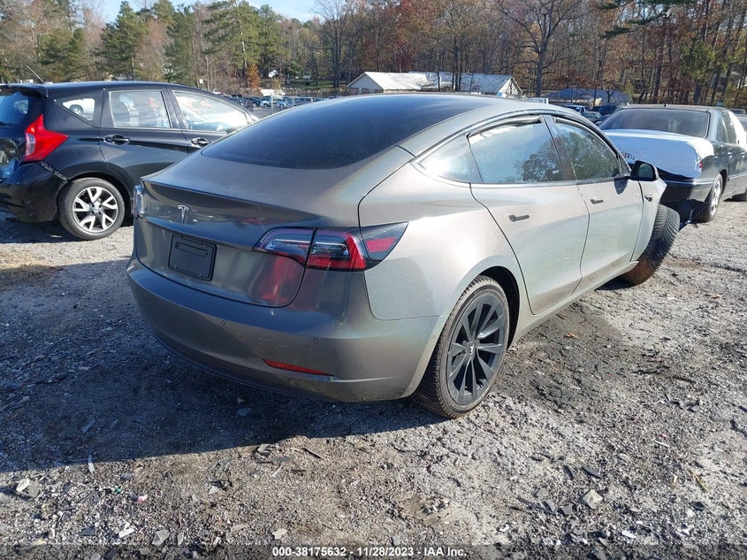 VIN 5YJ3E1EB9NF199833 2022 TESLA MODEL 3