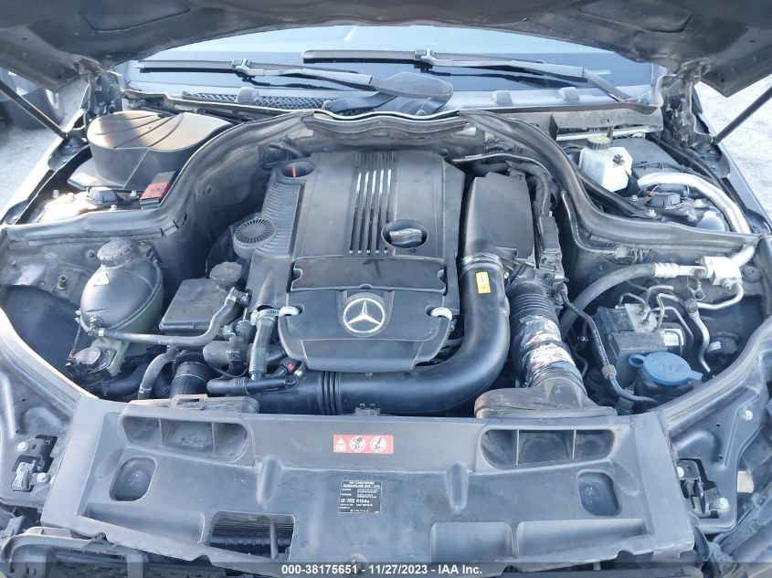 2013 MERCEDES-BENZ C 250 - WDDGJ4HBXDF994934