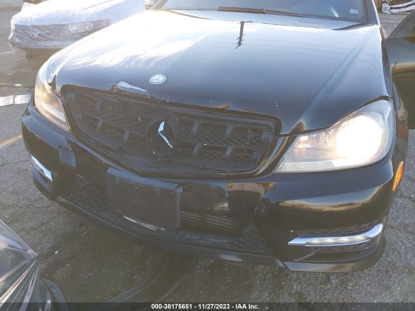 2013 MERCEDES-BENZ C 250 - WDDGJ4HBXDF994934