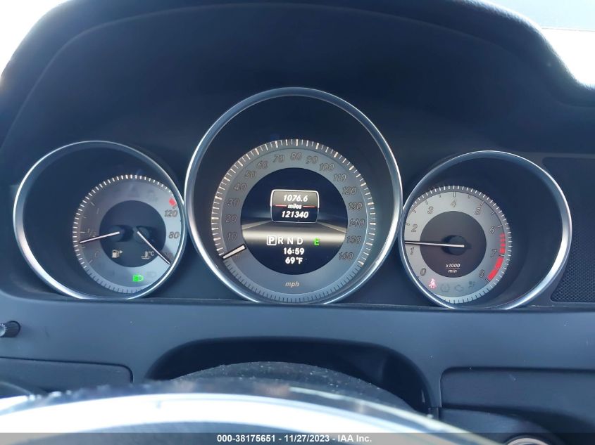 2013 MERCEDES-BENZ C 250 - WDDGJ4HBXDF994934