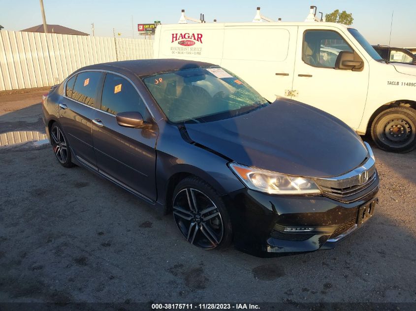 2016 HONDA ACCORD SPORT - 1HGCR2F51GA066127