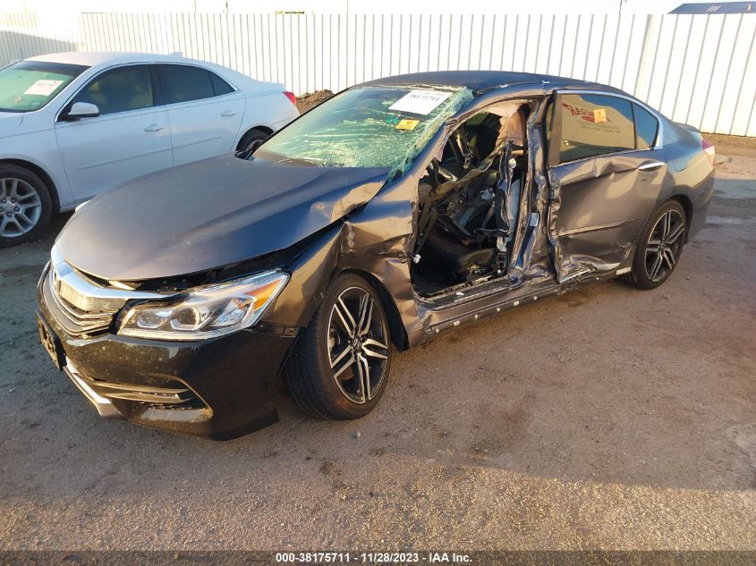 2016 HONDA ACCORD SPORT - 1HGCR2F51GA066127