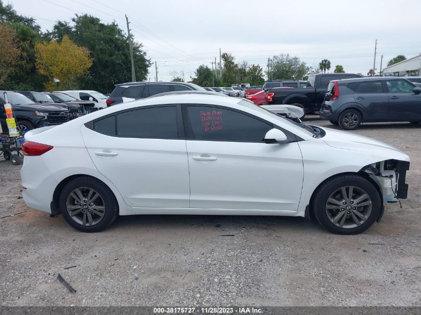 2018 HYUNDAI ELANTRA SEL/VALUE/LIMITED - 5NPD84LF2JH234159
