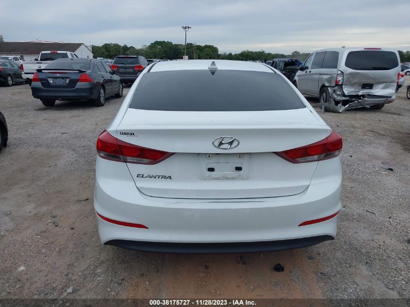 2018 HYUNDAI ELANTRA SEL/VALUE/LIMITED - 5NPD84LF2JH234159