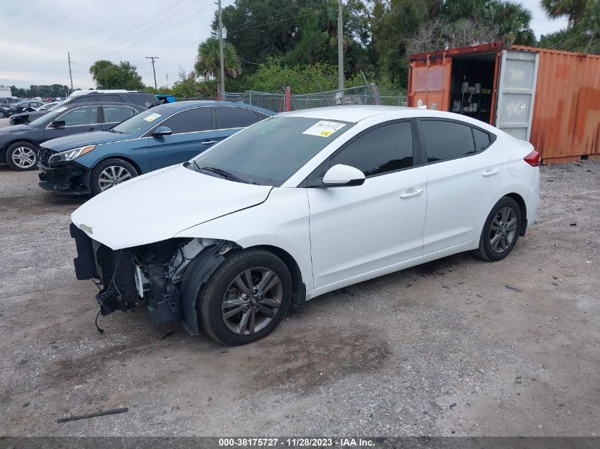 2018 HYUNDAI ELANTRA SEL/VALUE/LIMITED - 5NPD84LF2JH234159