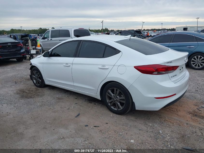 2018 HYUNDAI ELANTRA SEL/VALUE/LIMITED - 5NPD84LF2JH234159
