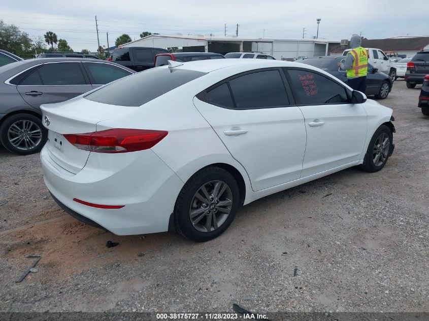 2018 HYUNDAI ELANTRA SEL/VALUE/LIMITED - 5NPD84LF2JH234159