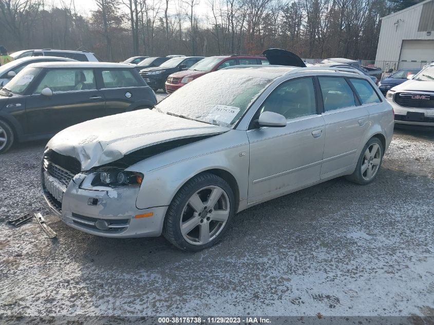 WAUKG78E15A529727 | 2005 AUDI A4