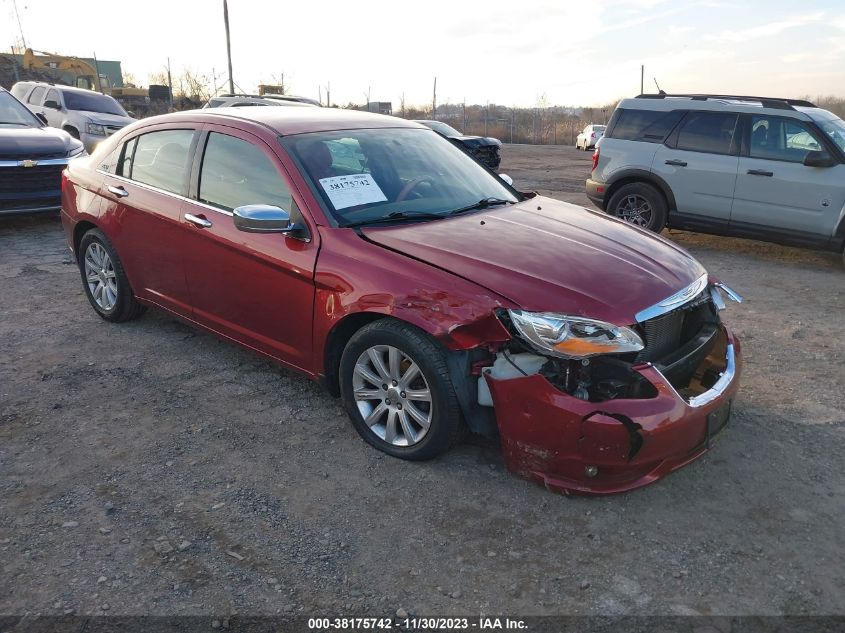 2013 CHRYSLER 200 LIMITED - 1C3CCBCGXDN608095