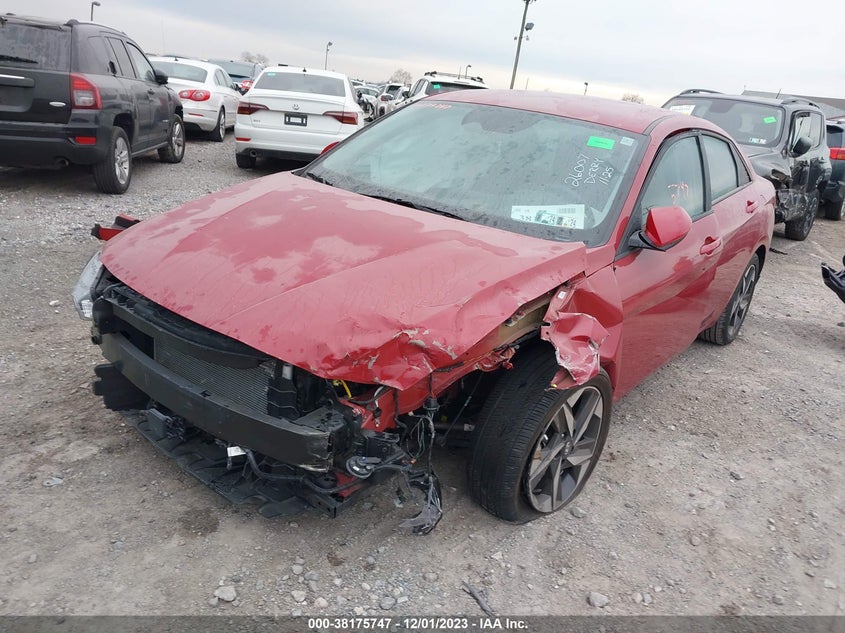 VIN KMHLS4AG4PU459251 2023 HYUNDAI ELANTRA SEL