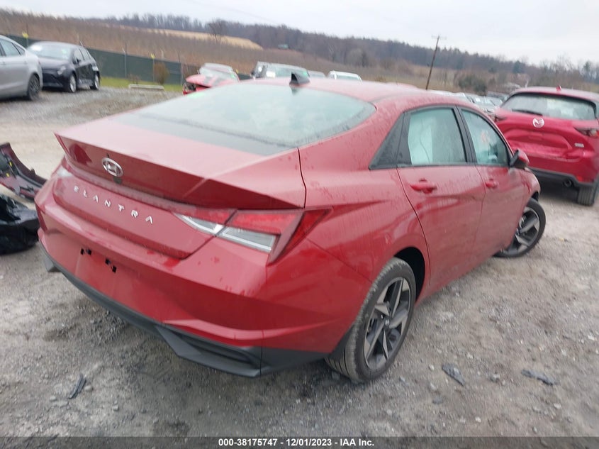 VIN KMHLS4AG4PU459251 2023 HYUNDAI ELANTRA SEL