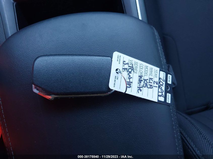2021 KIA K5 LXS - 5XXG14J27MG009592