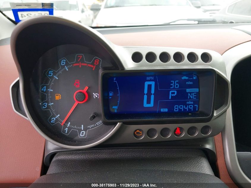 2013 CHEVROLET SONIC LT - 1G1JC6SB7D4188200