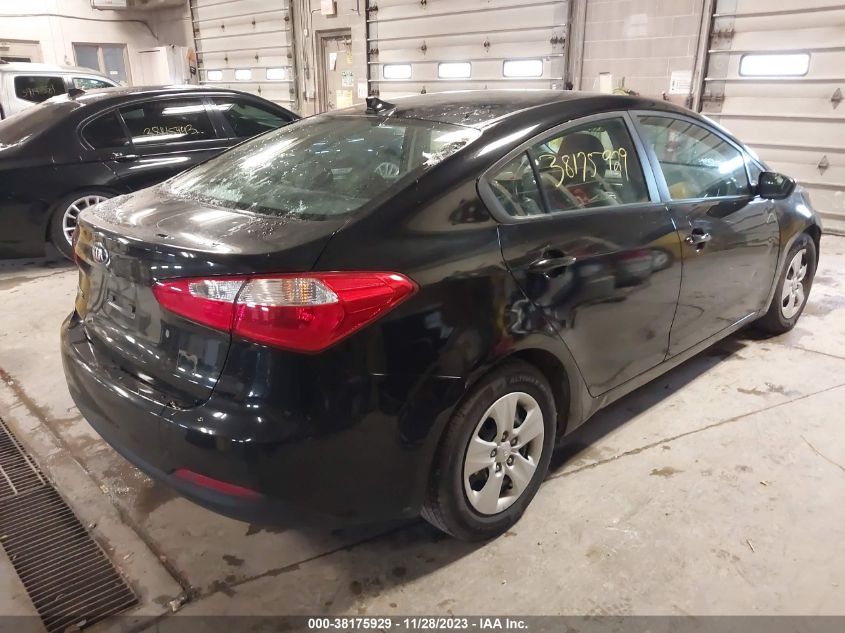 2015 KIA FORTE LX - KNAFK4A60F5340031