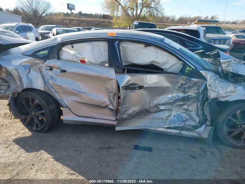 2019 HONDA CIVIC SPORT - 19XFC2F84KE007876