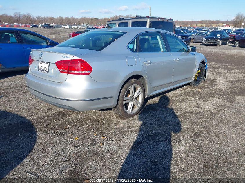 2014 VOLKSWAGEN PASSAT SEL - 1VWCN7A30EC014600