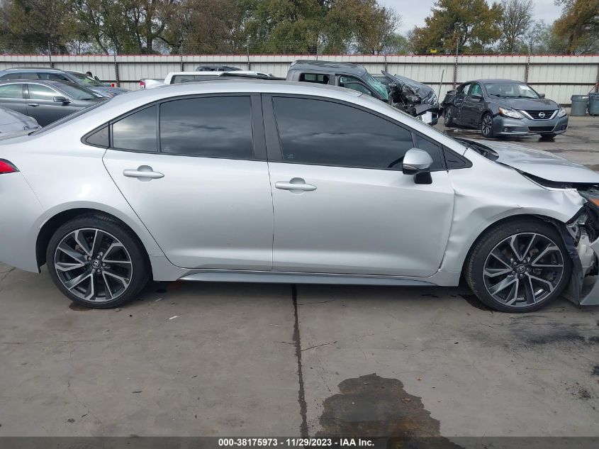 2020 TOYOTA COROLLA SE/NIGHT SHADE - 5YFS4RCE9LP041259