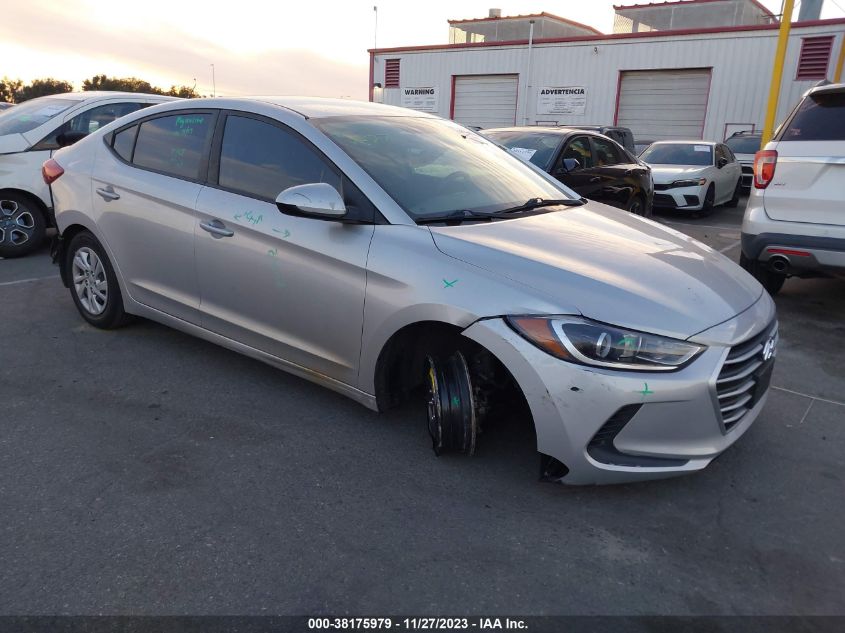 2017 HYUNDAI ELANTRA SE - 5NPD74LF6HH092766