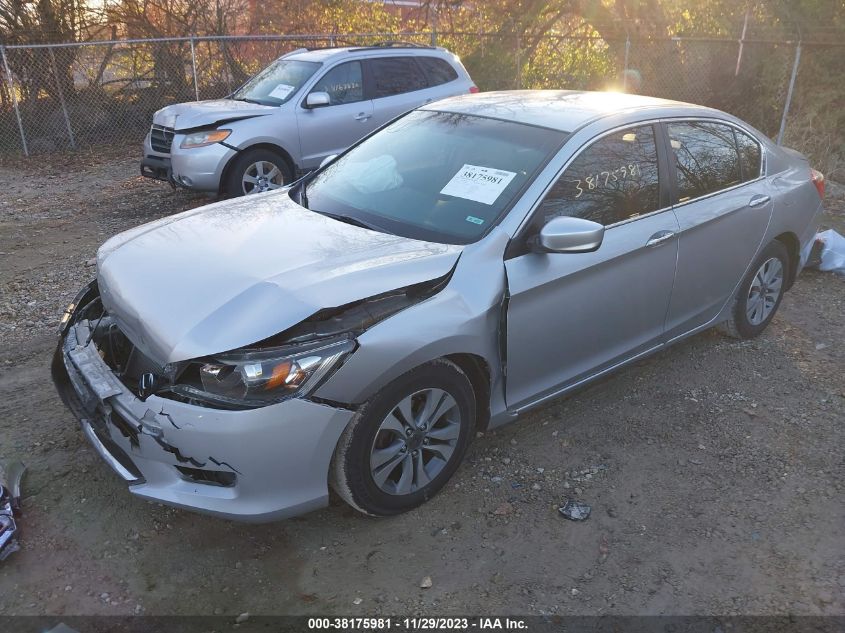 2014 HONDA ACCORD LX - 1HGCR2F36EA111316
