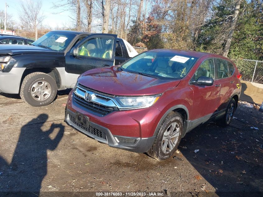 2018 HONDA CR-V LX - 2HKRW6H37JH232025