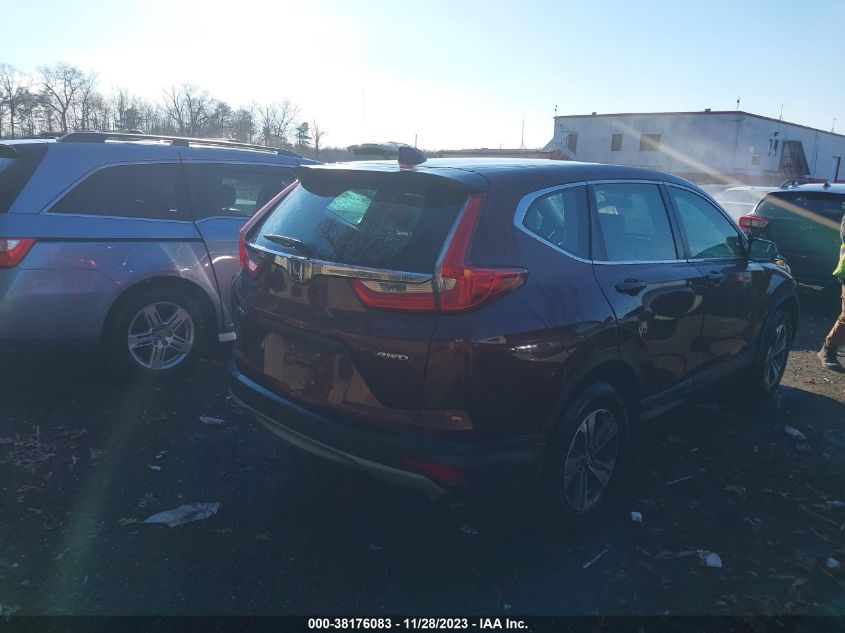 2018 HONDA CR-V LX - 2HKRW6H37JH232025